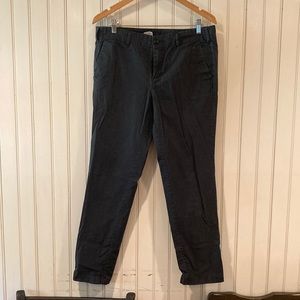 G1 Paper Twill navy blue cotton chino pants, size 10